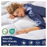 $130 Queen Size Dual Layer 4-Inch Gel Memory Foam Topper