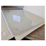 Tempered Glass Cutting Board 18x24, Non-Slip, Heat Resistant