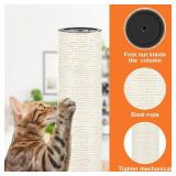 4 Pcs M8 Cat Scratching Post Replacement, 15.7 x 3.1 in Sisal Pole