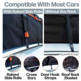 $121 28 cuft Car Rooftop Cargo Carrier Bag Extra Waterproof