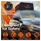 $121 28 cuft Car Rooftop Cargo Carrier Bag Extra Waterproof