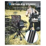 $133 KEMIMOTO Hunting Blind Chair 360 Silent Swivel 300 Lb Adjustable