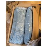 $90 ALPHA HOME Queen Size Jacquard Bedding Comforter Set - All Season, Ligh