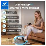 $220 MERACH Under Desk Elliptical, 12-Speed Quiet Pedal