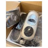 $220 MERACH Under Desk Elliptical, 12-Speed Quiet Pedal