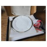 $99 Inqibee 14-Inch Tri-Ply Stainless Steel Skillet with Lid