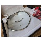 $99 Inqibee 14-Inch Tri-Ply Stainless Steel Skillet with Lid