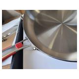 $99 Inqibee 14-Inch Tri-Ply Stainless Steel Skillet with Lid