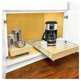 $85 Lynk Professional Select Slide-Out Wood Cabinet Organizer - 17x21