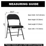 $47 Spandex Chair Covers, 25 PCS, Washable, Stretch Chair Cover, White