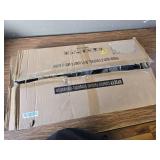 $90 Clothes Rack 450 LBS Load, Metal, Rolling, Black, with Wheels