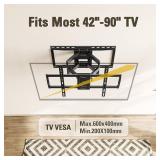 $99 Mounting Dream Full Motion TV Wall Mount 42-90in MD2298