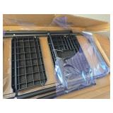 $50 3-Step Ladder Portable Steel Folding Stool, Wide Anti-Slip Pedal