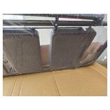 $50 3-Step Ladder Portable Steel Folding Stool, Wide Anti-Slip Pedal