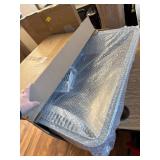 $100 Extra Large Stainless Steel Litter Box with Lid, 28L x 20W x 12H