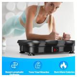 $60 Vibration Plate Exercise Machine Lymphatic Drainage Weight Loss