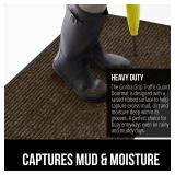 $58 Gorilla Grip Waterproof Traffic Guard Door Mat 60x36 Heavy Duty