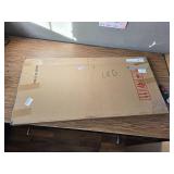 $60 Black Wall Art Canvas - Textured Modern Wall Decor 20x40