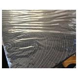 $60 Black Wall Art Canvas - Textured Modern Wall Decor 20x40