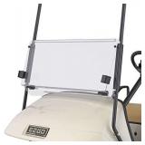$99 EZGO TXT 1995-2013 Clear Fold-Down Windshield, Impact Resistant