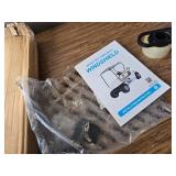 $99 EZGO TXT 1995-2013 Clear Fold-Down Windshield, Impact Resistant