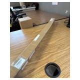 $70 2 Pack 36in Aluminum Automatic Door Bottom Seal 9/16W x 36L 1-3/8H