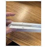 $70 2 Pack 36in Aluminum Automatic Door Bottom Seal 9/16W x 36L 1-3/8H