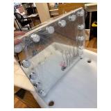 $69 Hollywood Vanity Mirror with 14 LED Bulbs, Adjustable Brightness