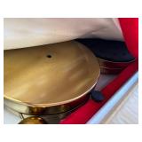 $89 VEVOR Stanchions and Velvet Ropes, 6 Pcs, Hollow Base, Red Ropes