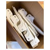 Shoe Slots Organizer 20-Pk, 4-Level Adjustable, Holders, White