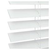 $111 Lotus & Windoware Cordless 2" Faux Wood Horizontal Blind, 40Wx64L