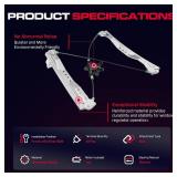 $55 Front Driver Power Window Regulator w/ Motor (6 Pins)