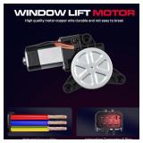 $55 Front Driver Power Window Regulator w/ Motor (6 Pins)