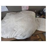 Andency King Size Beige Comforter Set, 3-Pc, Down Alternative