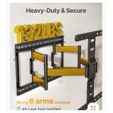 Ultra Slim TV Wall Mount for 37 -75 TVs | HW1267BK