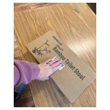 7 Inch Bamboo Toilet Stool, Foldable, Black