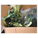 $90 Artificial Olive Tree 7ft with White Planter, Wood Trunk