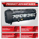$70 Engine Valve Cover with Gasket for BMW 1998-2002 3-Series & X5 Z3