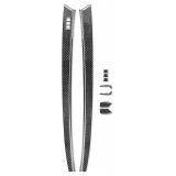 $50 NVCNX Real Carbon Fiber Door Panel Decal Cover Trim 11PCs Black