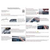 $55 Tape-On Side Window Deflectors for Subaru Crosstrek & Impreza