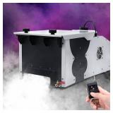 $220 TCFUNDY Fog Machine 1500W, 18000CFM, Remote & Wired Control