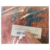 $274 Boho Navy Blue 10x14 Area Rug - Living/Dining/Bedroom, Non-Slip