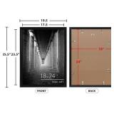 $84 DOAI ART PVC 18x24 Poster Frames Set of 2