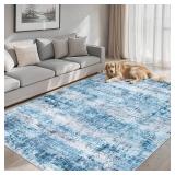 $149 Area Rugs 10x14 Living Room - Washable Abstract Soft Non-Slip Rug
