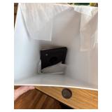 $60 Worth Garden 20" Tall Planters Set of 2 White Tapered Plastic Pots