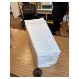 $60 Worth Garden 20" Tall Planters Set of 2 White Tapered Plastic Pots