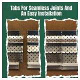 $106 A-M Gutter Guard - 6" (50 ft, Mill Finish) Heavy-Duty Aluminum