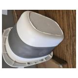 4.2 Gal Collapsible Plastic Bucket with Handle (Grey)