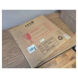 Gold Round Mirror 24" Circle Wall Decor with Metal Frame