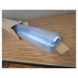 Office Chair Mat: 36" x 48" Plastic for Low Flat/No Pile Carpet